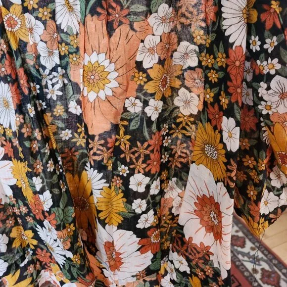 Cotton floral tunic by Natural Life - Picture 2 of 4